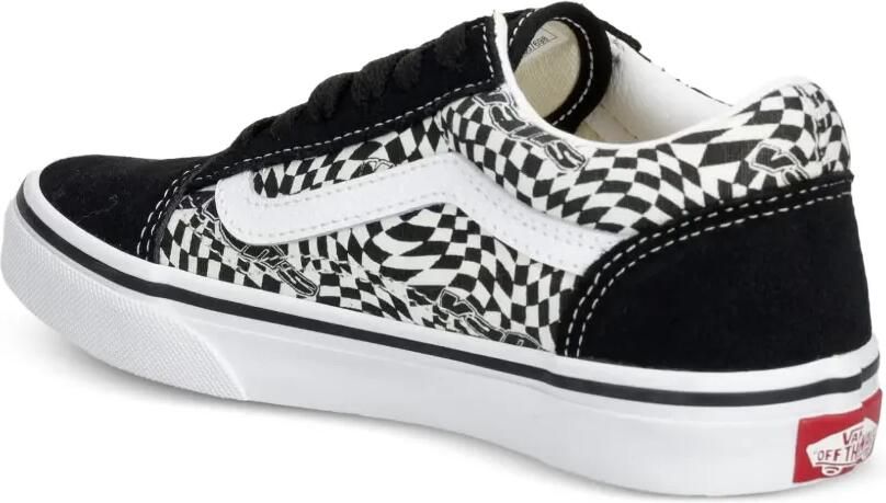 Vans Kids Old Skool geruite sneakers Zwart - Foto 2