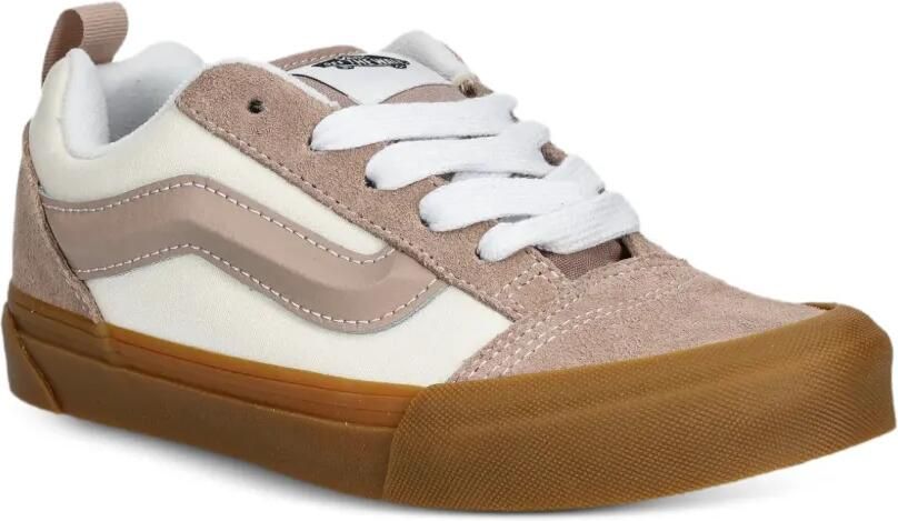Vans Kids Old Skool low-top sneakers met suède vlakken Bruin - Foto 2