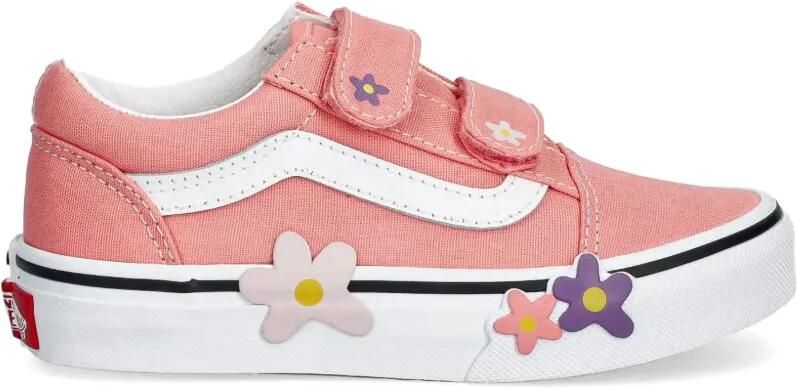 Vans Kids Old Skool sneakers met bloe patch Roze - Foto 4