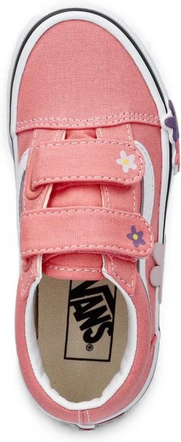 Vans Kids Old Skool sneakers met bloe patch Roze - Foto 3