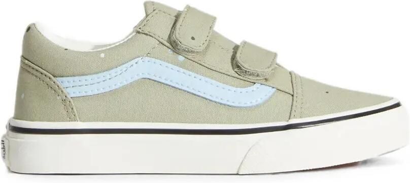 Vans Kids Old Skool sneakers met klittenband Groen
