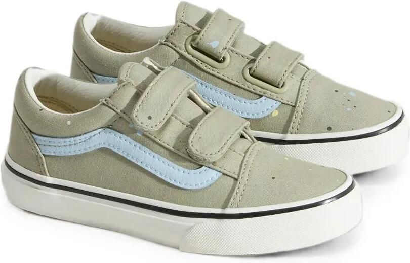 Vans Kids Old Skool sneakers met klittenband Groen - Foto 3