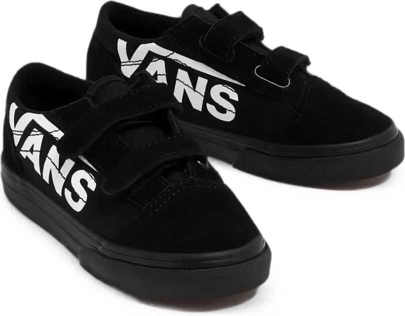 Vans Kids Old Skool sneakers met klittenband Zwart