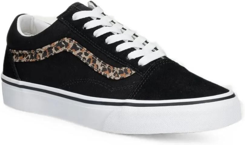 Vans Kids Old Skool sneakers met luipaard-print Zwart