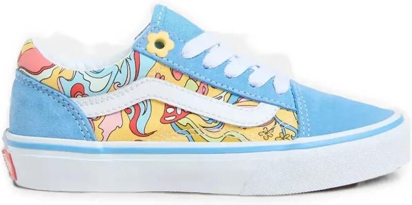 Vans Kids Old Skool sneakers met print Blauw - Foto 4