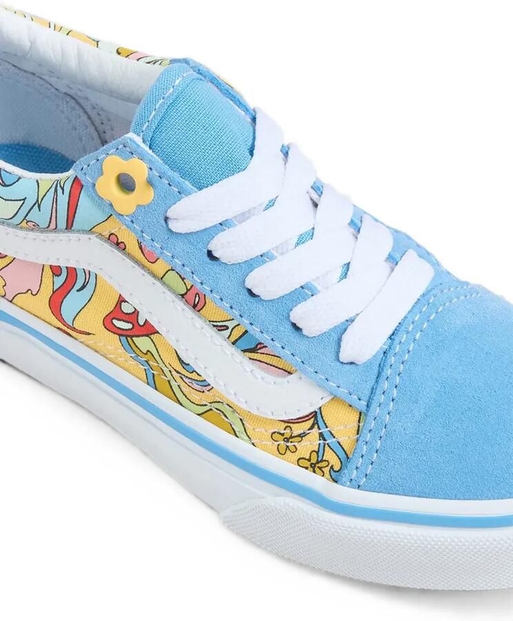 Vans Kids Old Skool sneakers met print Blauw - Foto 2