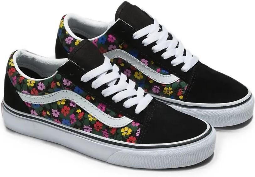 Vans Kids Old Skool sneakers met print Zwart