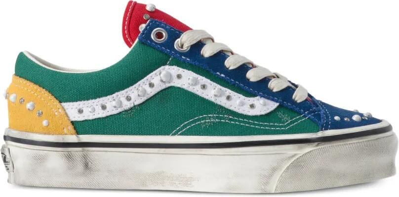 Vans Kids Premium Old Skool 36 sneakers met imitatieparel Groen - Foto 2