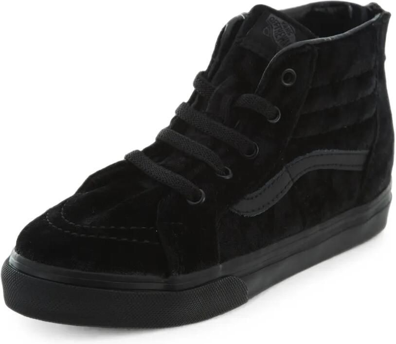 Vans Kids Sk8-Hi fluwelen sneakers Zwart