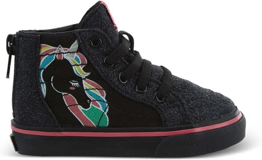 Vans Kids Sk8-Hi sneakers met rits Zwart