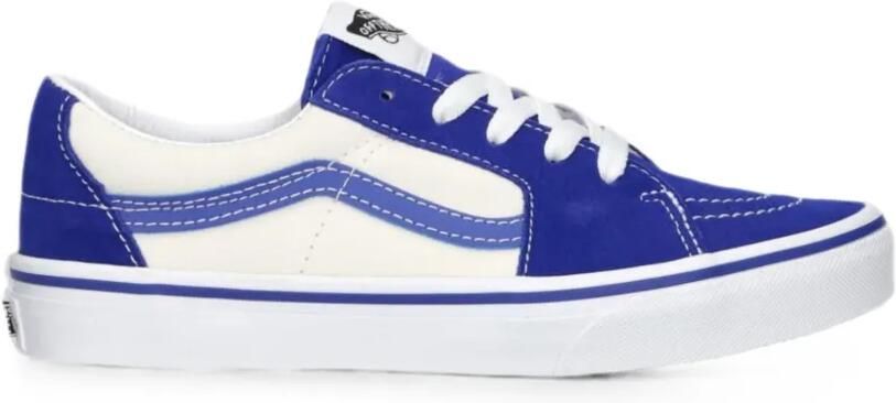 Vans Kids Sk8-Low sneakers met vlakken Blauw
