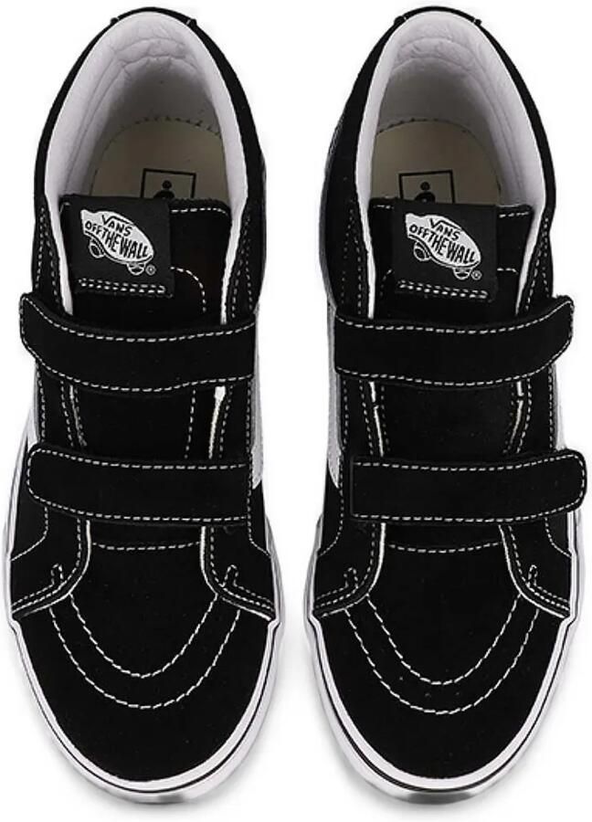 Vans Kids Sk8-Mid Reissue V sneakers met klittenband Zwart - Foto 2