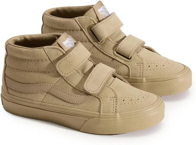 Vans Kids Sk8-Mid sneakers met klittenband Beige - Foto 2