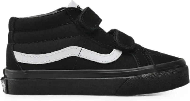 Vans Kids Sk8-Mid V sneakers met klittenband Zwart - Foto 3
