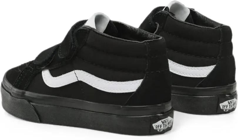 Vans Kids Sk8-Mid V sneakers met klittenband Zwart - Foto 2