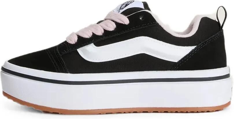 Vans Kids Sneakers met plateauzool en logo-patch Zwart