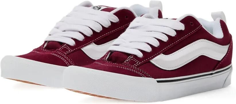 Vans Knu Skool leren sneakers Rood