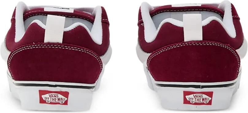 Vans Knu Skool leren sneakers Rood - Foto 4