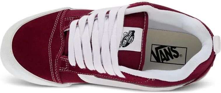 Vans Knu Skool leren sneakers Rood - Foto 5