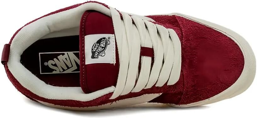 Vans Knu Skool low-top sneaker Rood