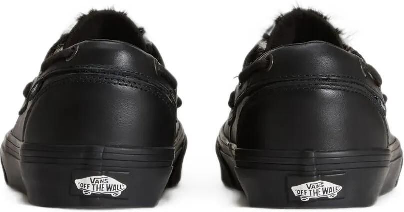 Vans Leren bootschoenen met zebraprint Zwart - Foto 3