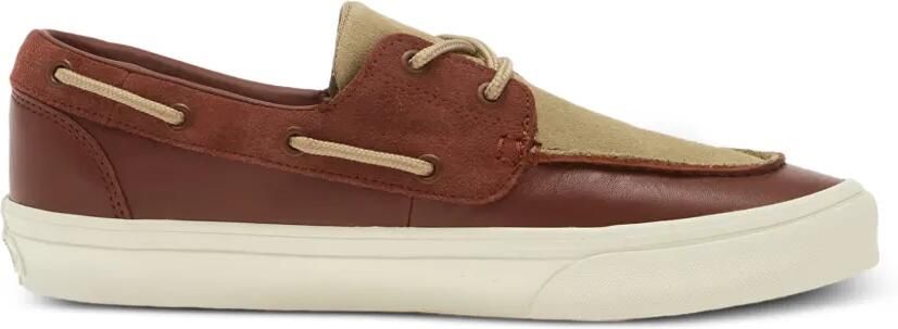 Vans Leren suède sneakers Bruin