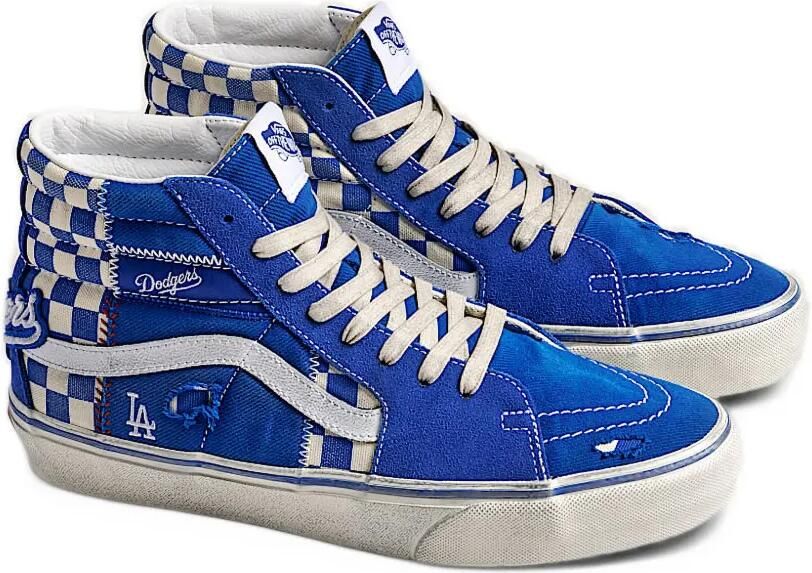 Vans Los Angeles Dodgers Sk8-Hi sneakers Blauw - Foto 2