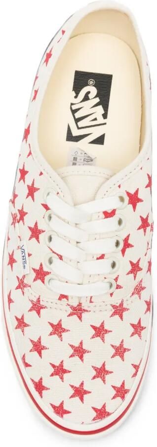 Vans LX Authentic sneakers met sterprint Beige