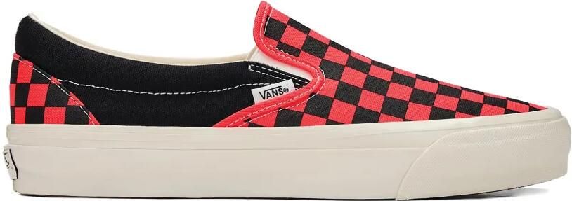 Vans LX Classic Ruissue 98 slip-on sneakers Rood