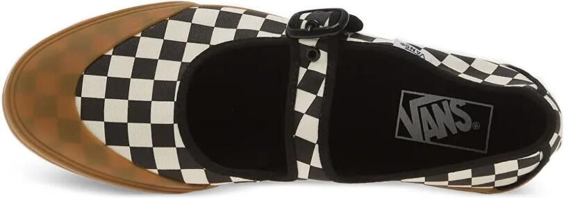 Vans Mary Jane geruite sneakers Zwart - Foto 4