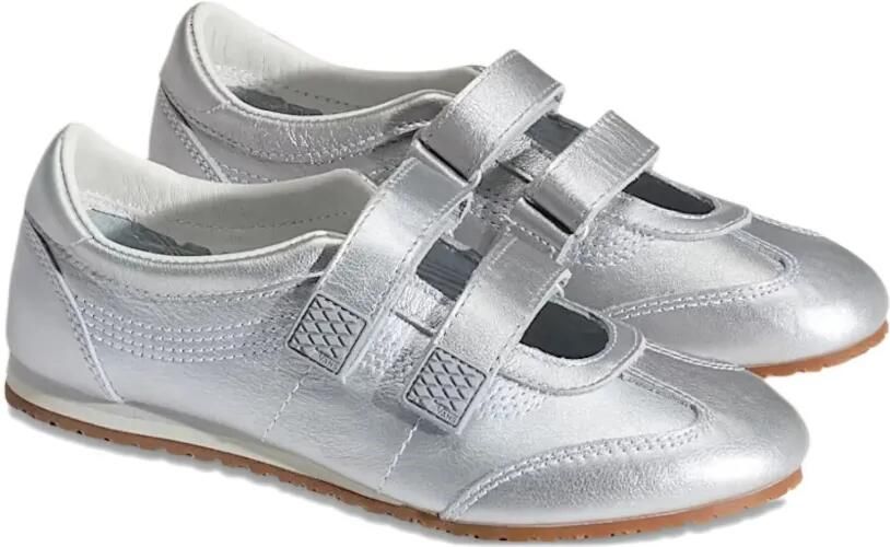 Vans Mary Jane leren sneakers Zilver - Foto 2