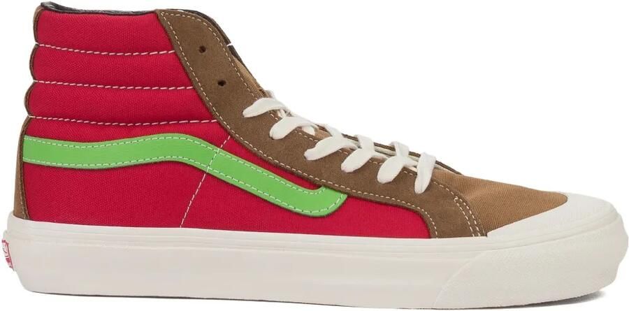 Vans OG Style 138 "Red Brown Green" sneakers Rood
