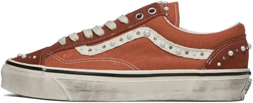 Vans Old Skool 36 sneakers verfraaid met parels Oranje
