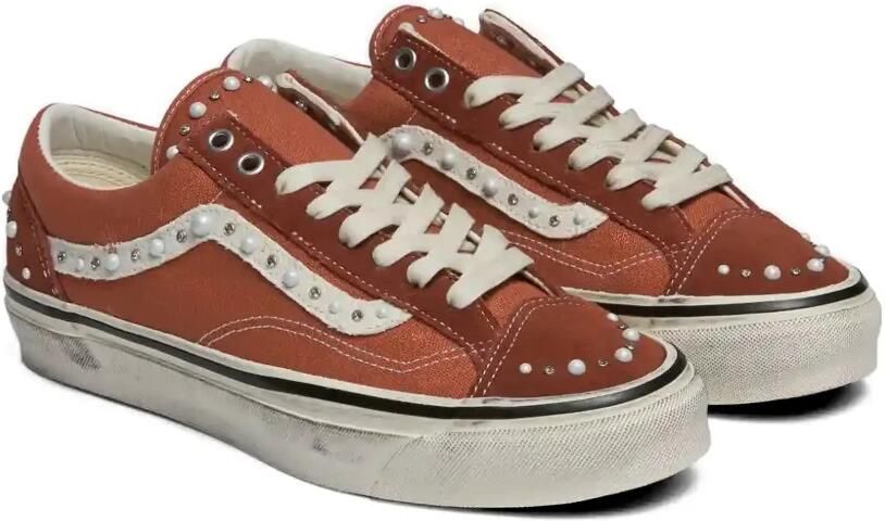 Vans Old Skool 36 sneakers verfraaid met parels Oranje - Foto 2