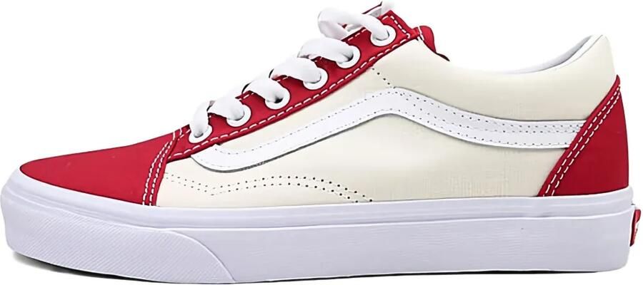 Vans Old Skool "Classic White Chili Pepper" sneakers Wit