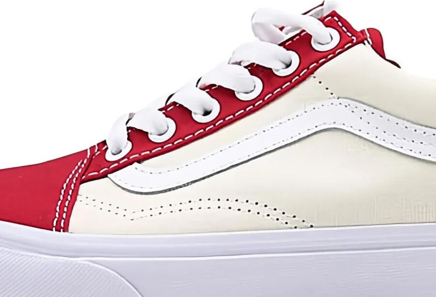 Vans Old Skool "Classic White Chili Pepper" sneakers Wit - Foto 2