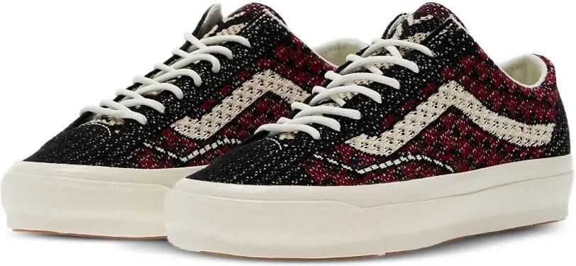 Vans Old Skool geruite sneakers Rood - Foto 3