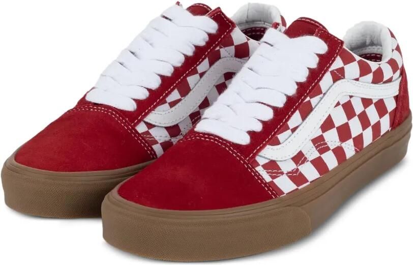 Vans Old Skool geruite sneakers Rood - Foto 2