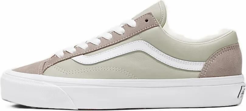 Vans Old Skool leren sneakers Beige