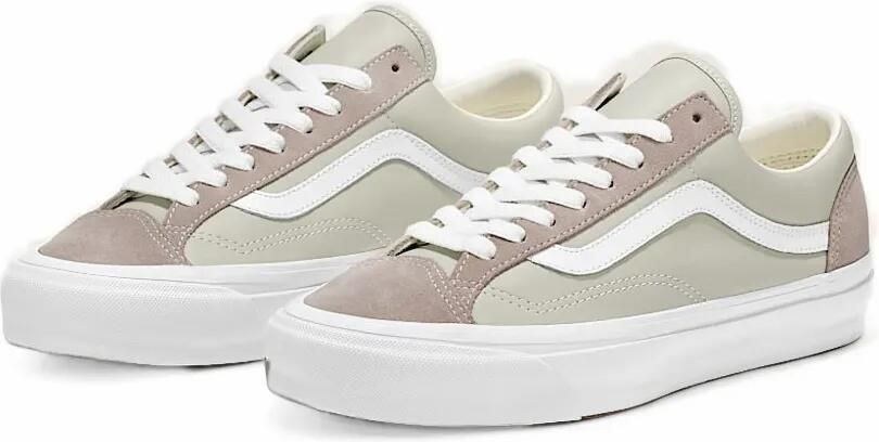 Vans Old Skool leren sneakers Beige - Foto 2