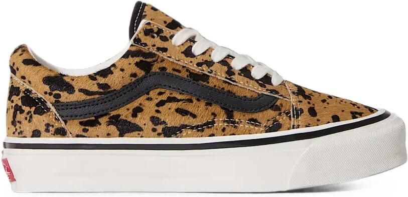 Vans Old Skool sneakers met luipaardprint Bruin