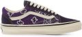 Vans Old Skool sneakers met paisley-print Paars - Paars