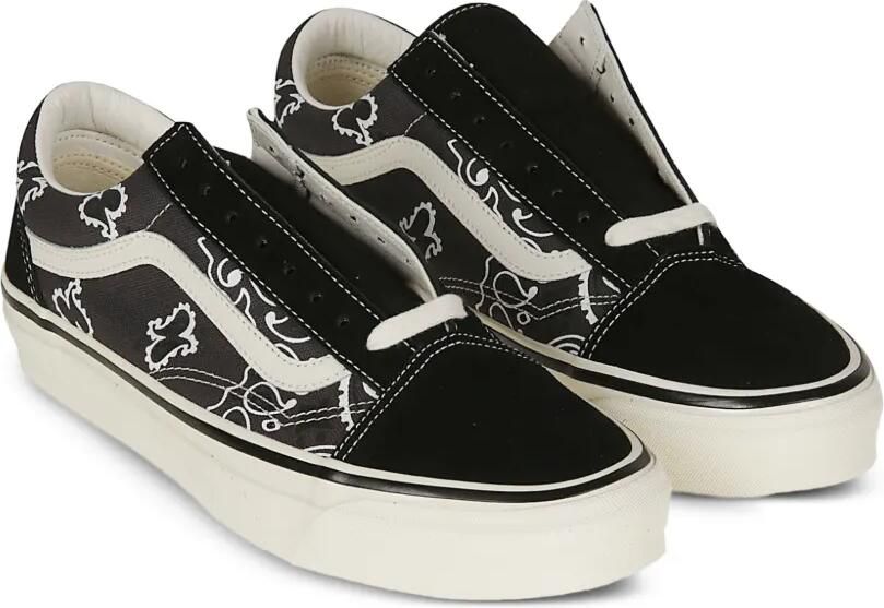 Vans Old Skool sneakers met paisley-print Zwart - Foto 4