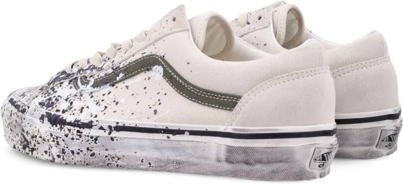 Vans Old Skool sneakers met verfspatten Beige - Foto 3