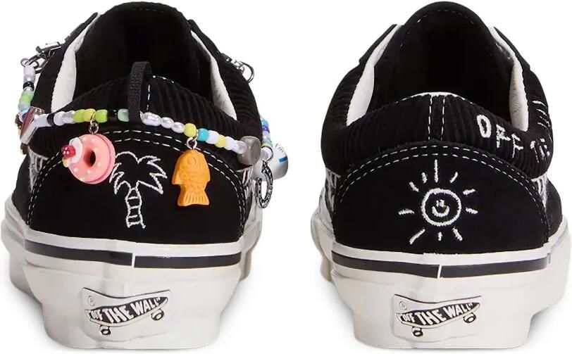 Vans Old Skool sneakers verfraaid met kralen Zwart - Foto 4