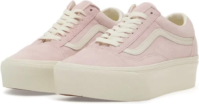 Vans Old Skool Stacked sneakers met plateauzool Roze - Foto 3