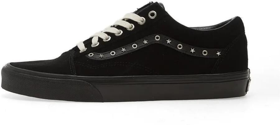 Vans Old Skool suède sneakers met studs Zwart