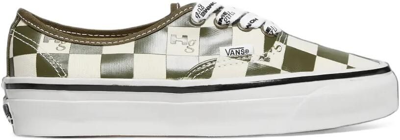 Vans OTW Authentic 44 checkerboard sneakers Groen
