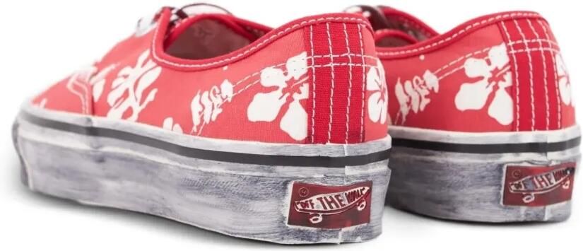 Vans Premium Authentic sneakers met bloe print Rood - Foto 4