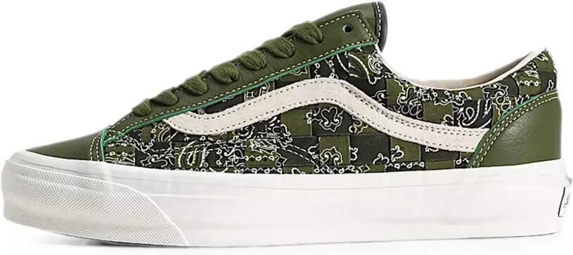 Vans Premium Old Skool 36 bandana-print sneakers Groen